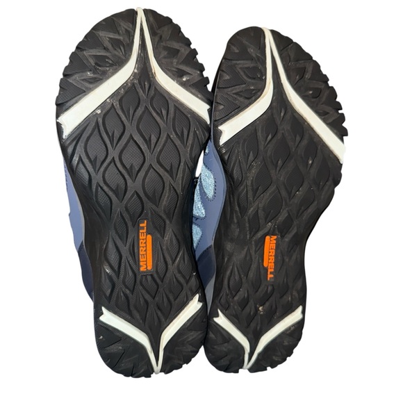 Merrell Siren Sport Q2 Mid Waterproof Boots Women’s 7 Slate Blue Hiking Trail - Picture 7 of 11